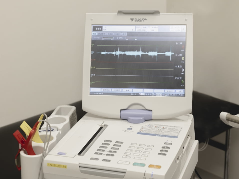 血圧脈波（ABI・CAVI）検査